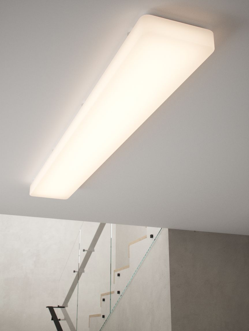 Trenton Deckenlampe LED Weiß - Voelpe