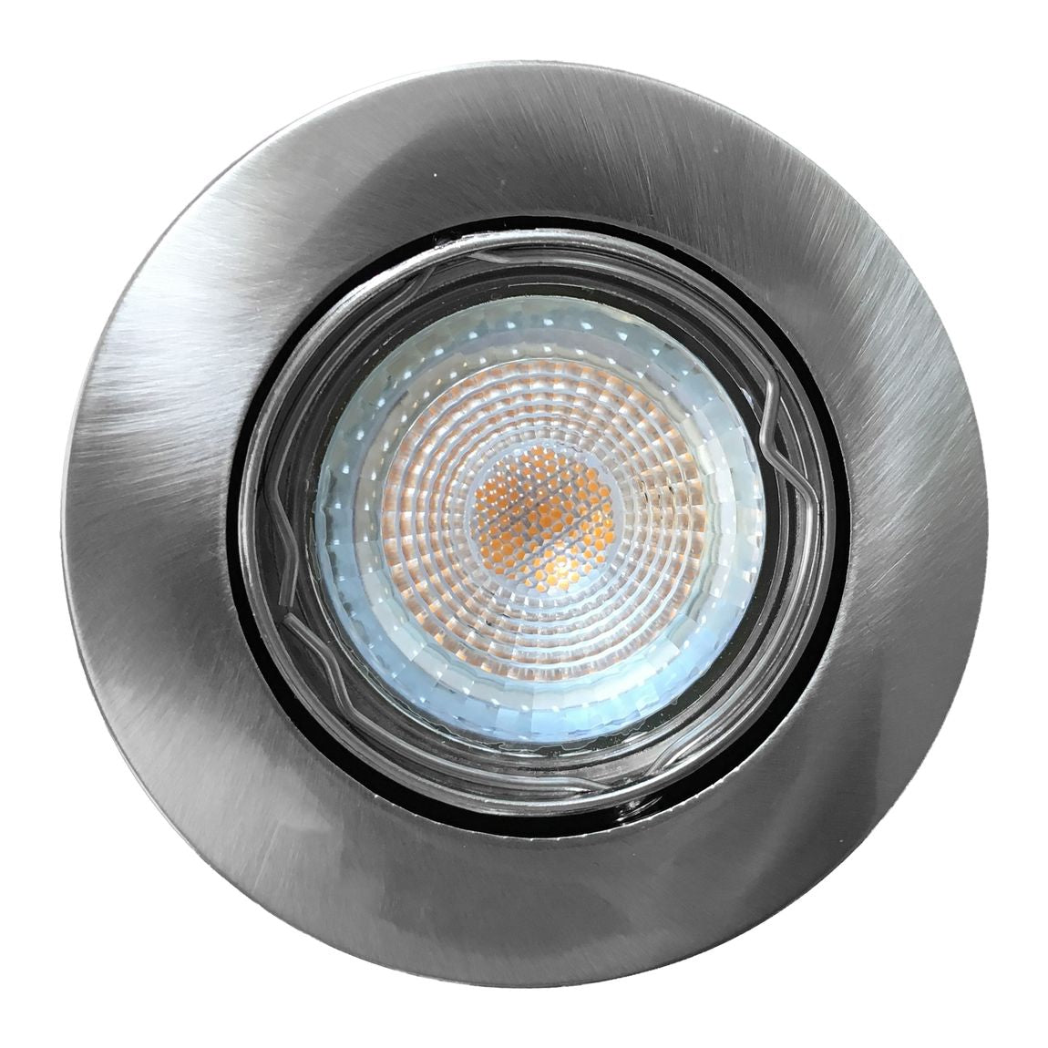 Mixit LED Einbaustrahler Ø 6,5 cm Schwenkbar Silber