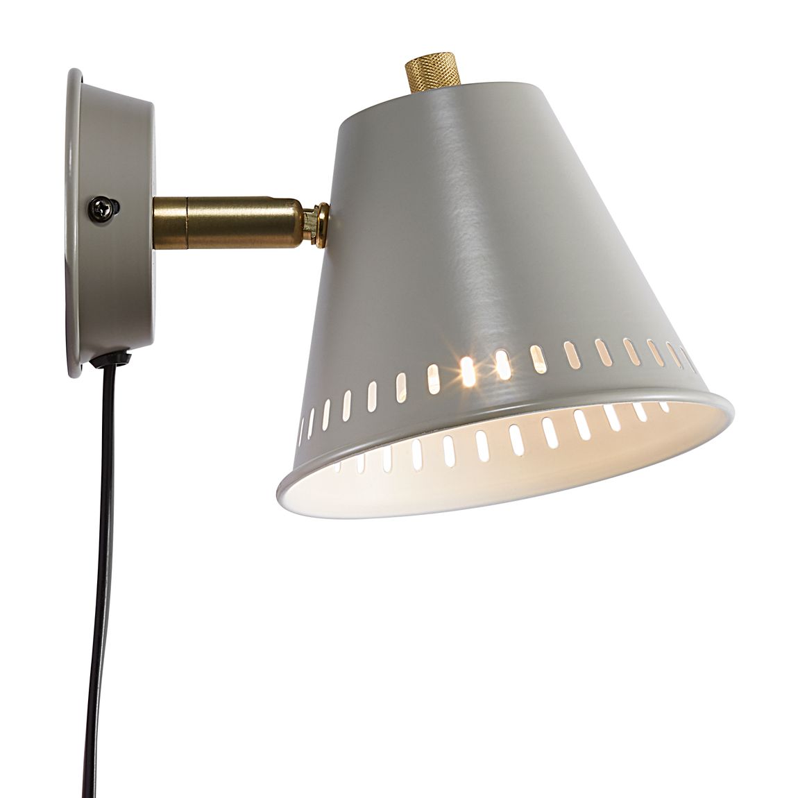 Pine Wandlampe GU10 Grau - Voelpe