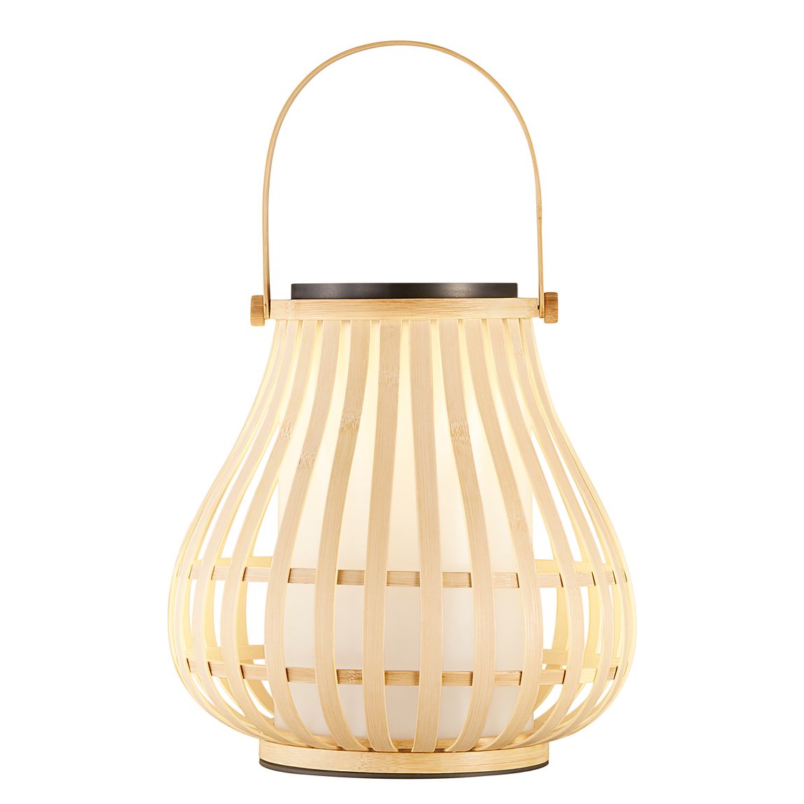 Leo To-Go LED-Lampe Ø 29,9 cm Holz/Natur