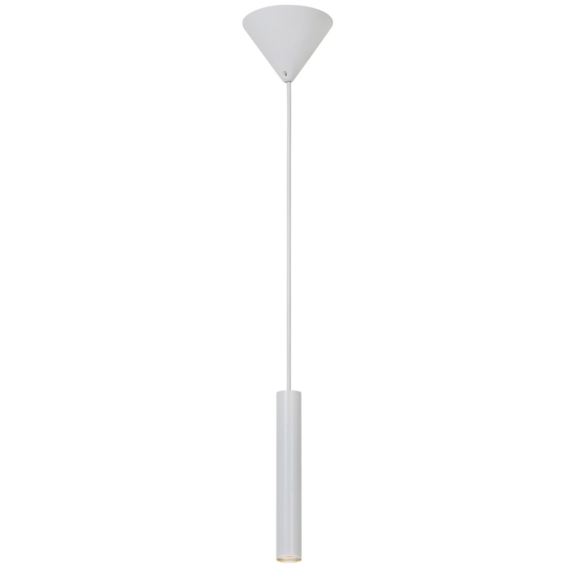 Omari Hängelampe Pendellampe Ø 3 cm Weiß