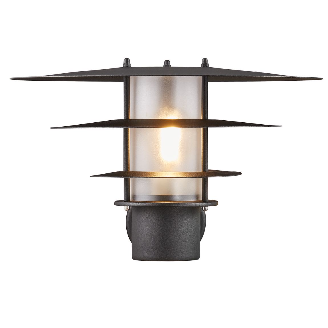 Bastia 35 Wandlampe E27 Schwarz