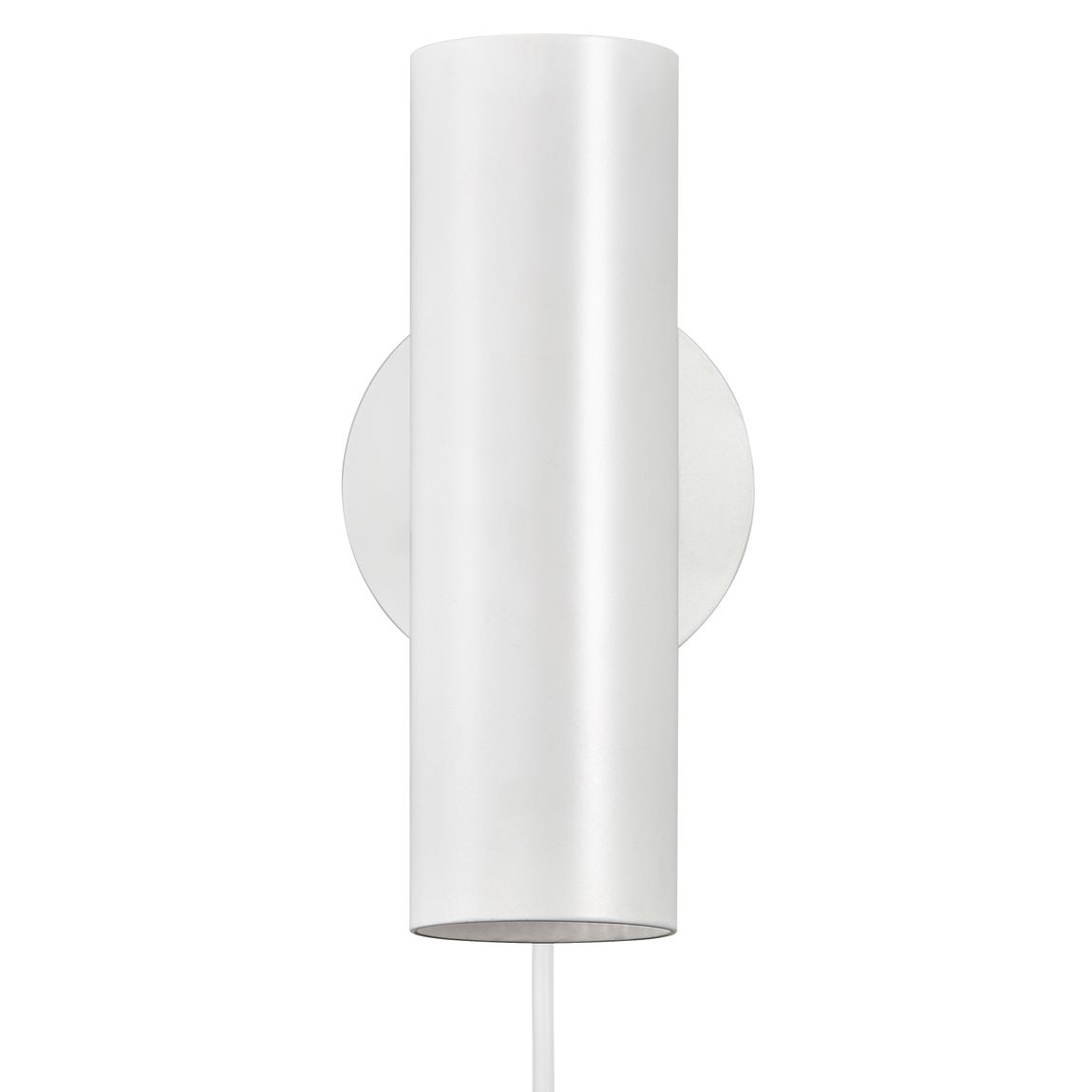 Mib Wandlampe Leselampe Ø 6 cm Weiß - Voelpe