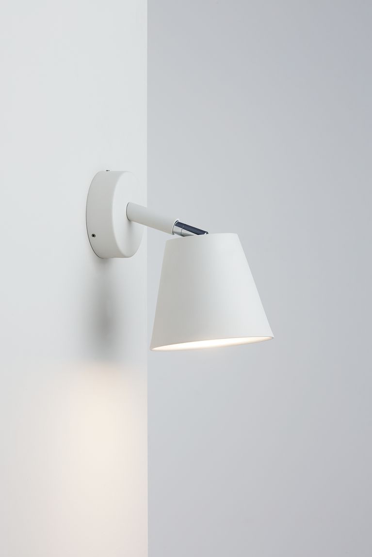 IP S6 Wandlampe Leselampe Ø 12,1 cm Weiß - Voelpe