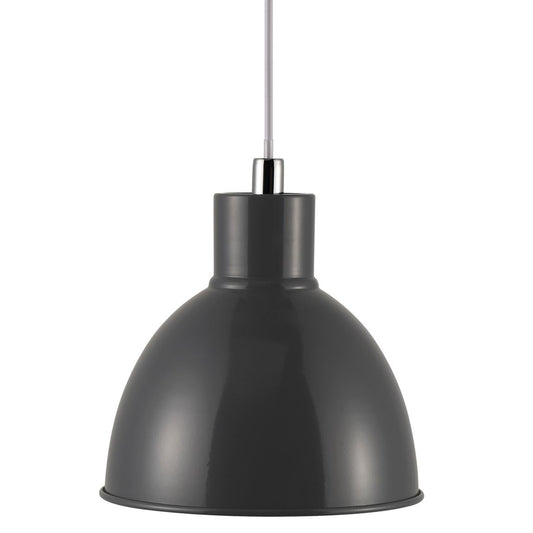 Pop Pendellampe Hängelampe Ø 21,5 cm Anthrazit