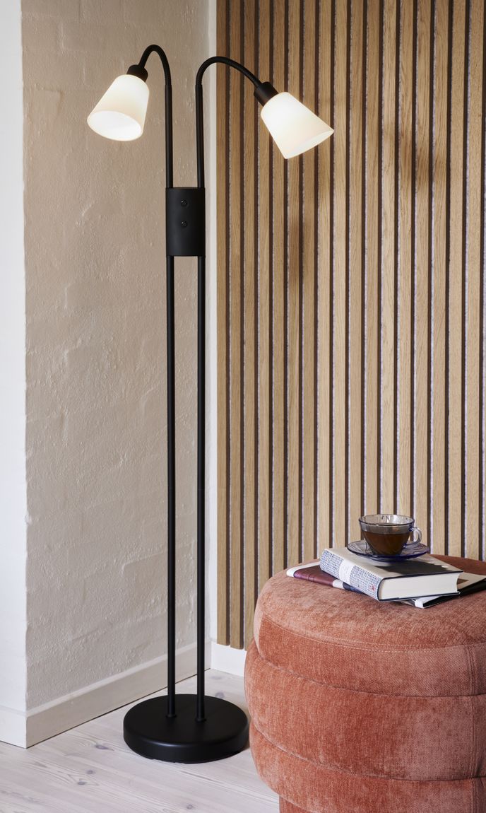 Molli Stehlampe E14 Schwarz