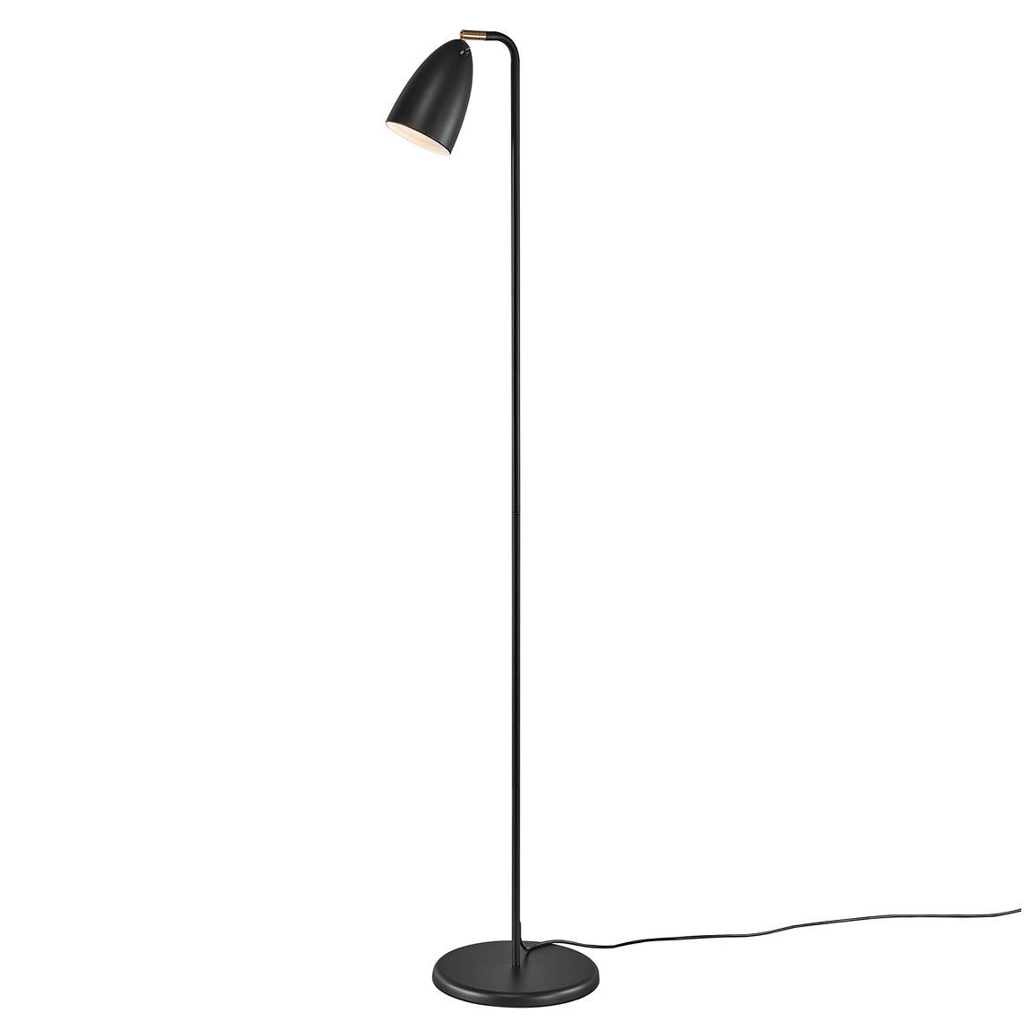 Nexus Stehlampe Leselampe Ø 10 cm Schwarz - Voelpe