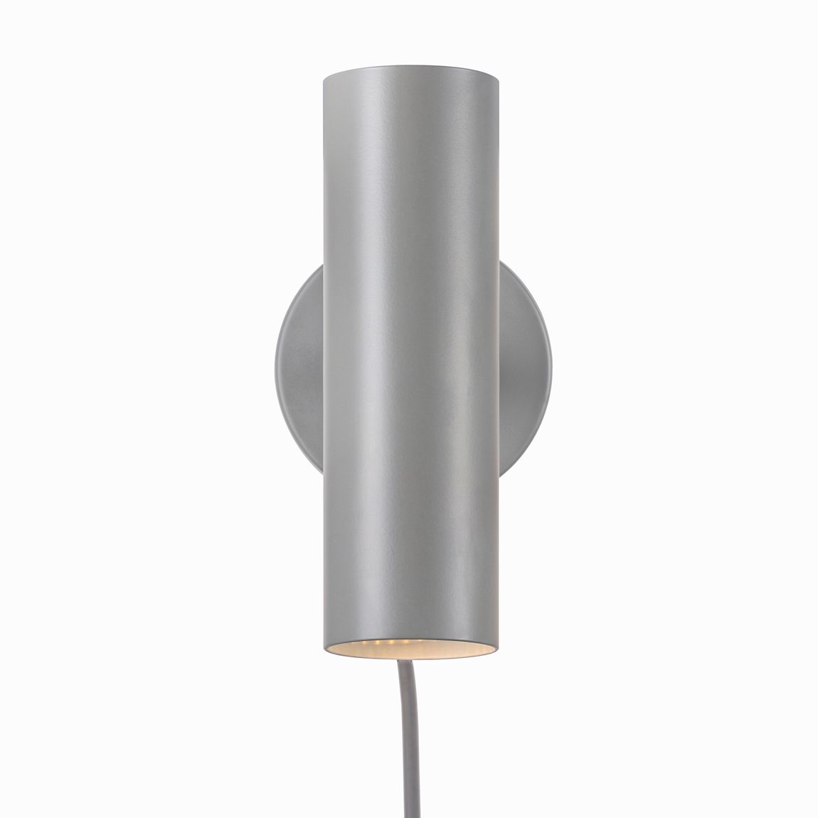 Mib Wandlampe Leselampe Ø 6 cm Grau - Voelpe