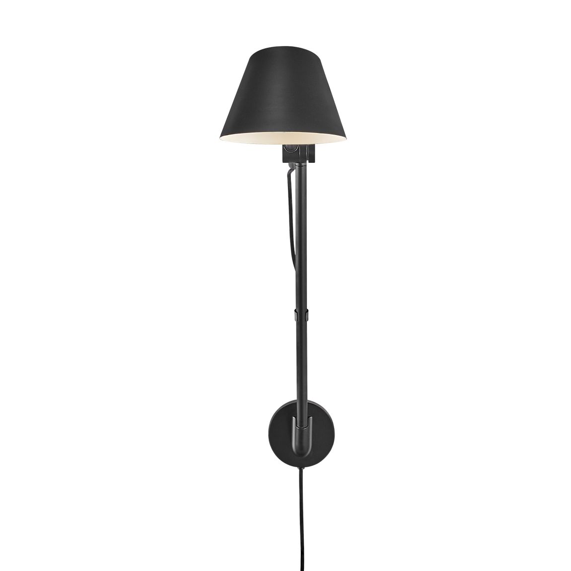 Stay TM Long Wandlampe E27 Schwarz - Voelpe