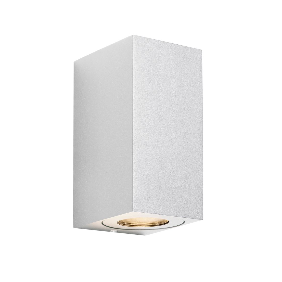 Canto Maxi Kubi 2 Wandleuchte Outdoor Weiß