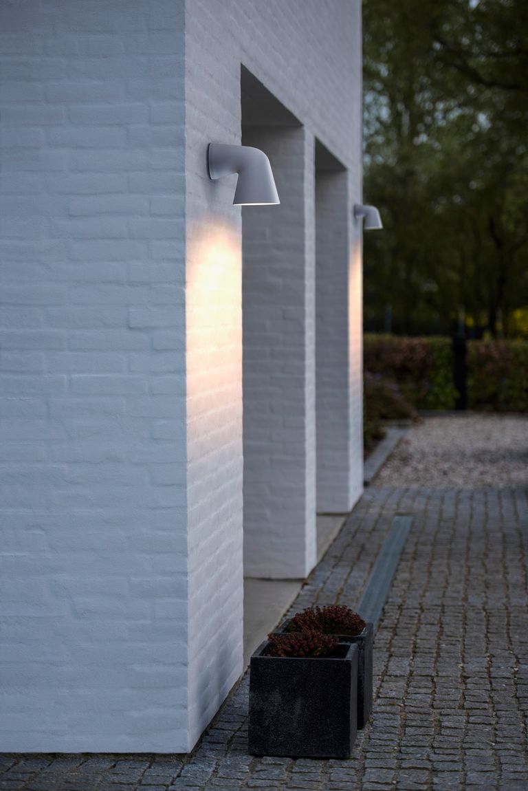 Front Single Wandlampe GU10 Weiß