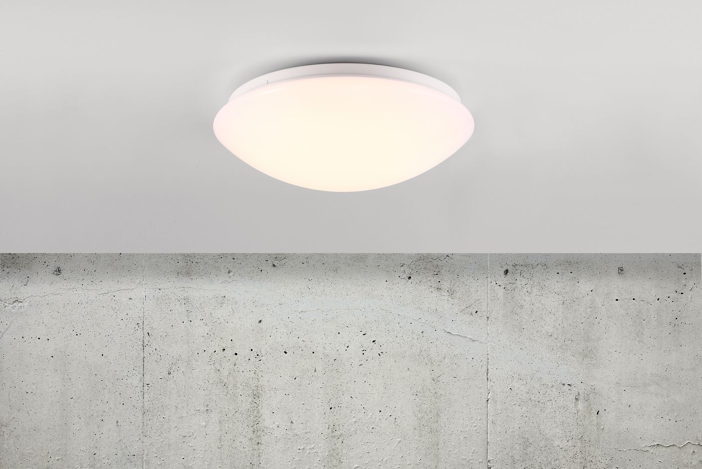 Ask Deckenlampe Ø 28 cm Weiß Matt