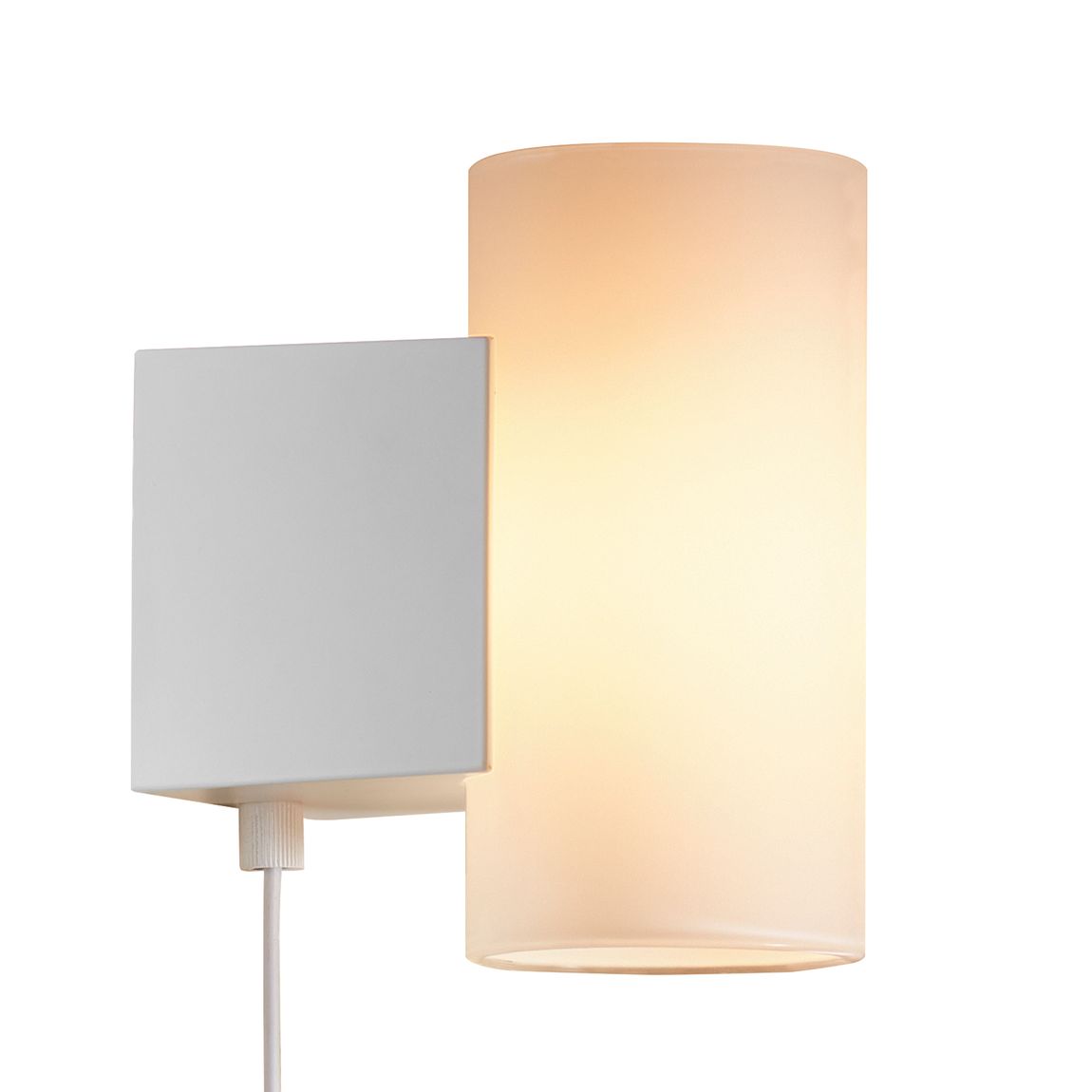 Mona Wandlampe Leselampe 16 x 8 cm Weiß