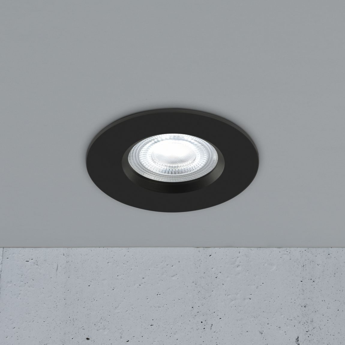 Don Smart LED Einbaustrahler Ø 8,5 cm Schwarz - Voelpe