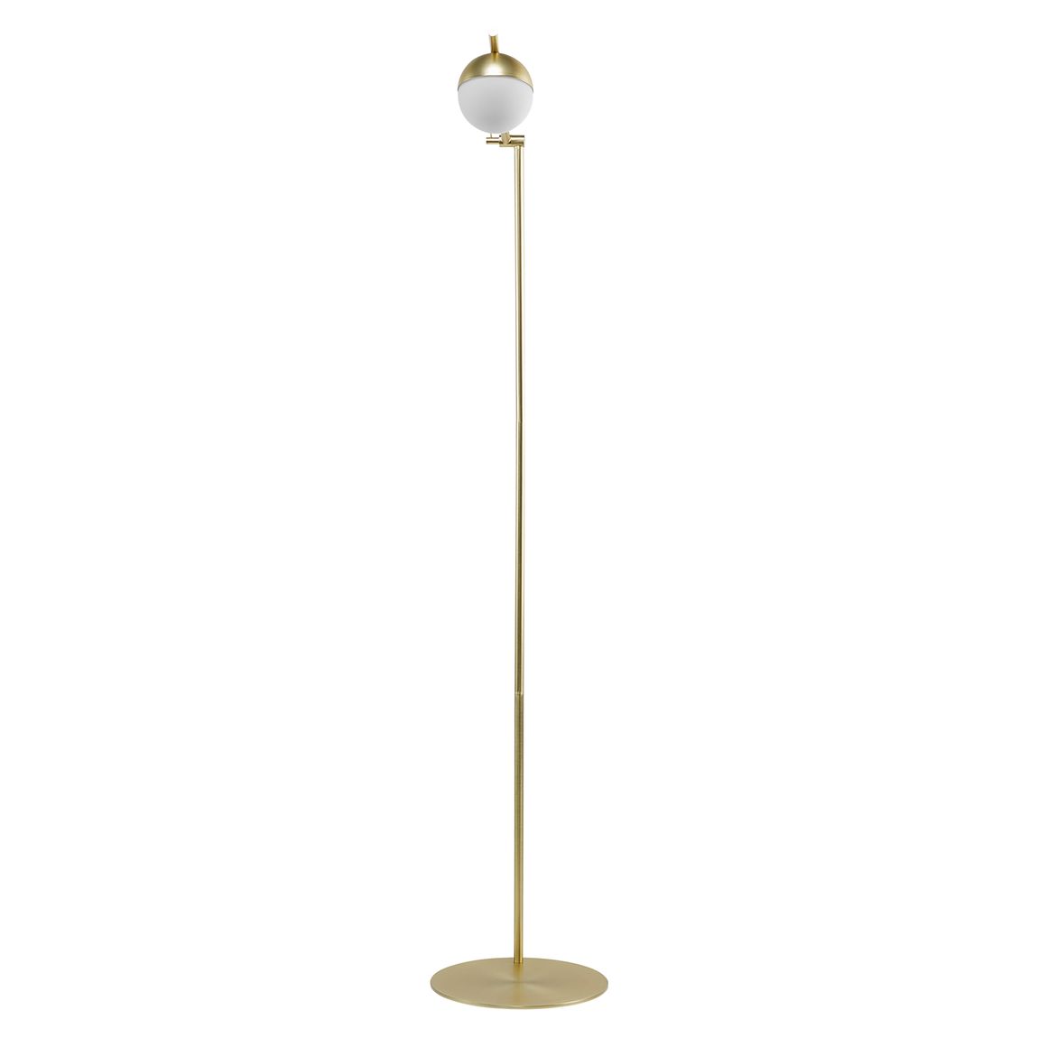 Contina Stehlampe Leselampe Ø 10 cm Messing