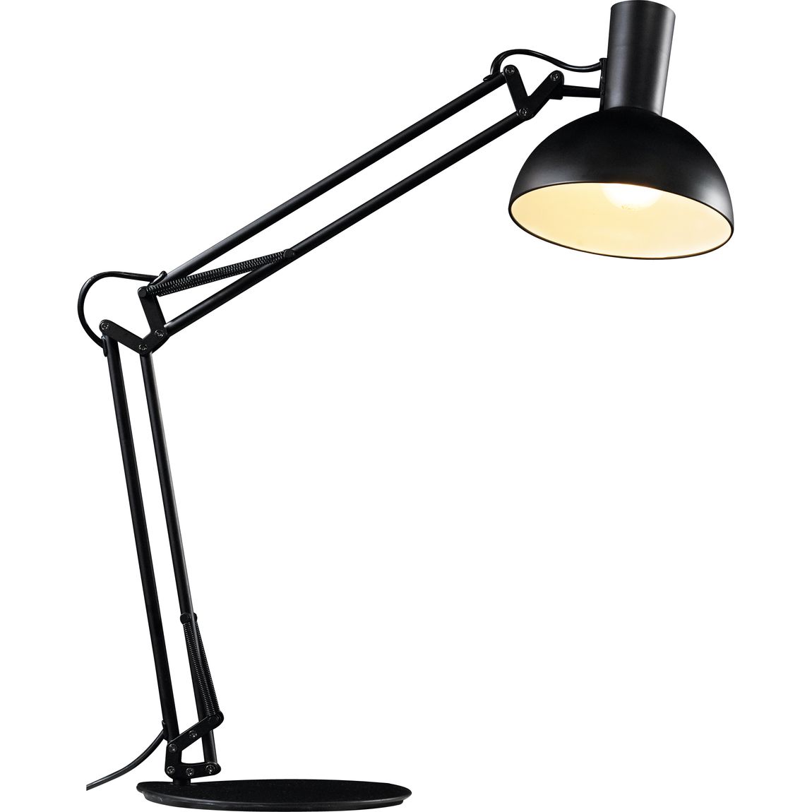 Arki Tischlampe E27 Schwarz - Voelpe