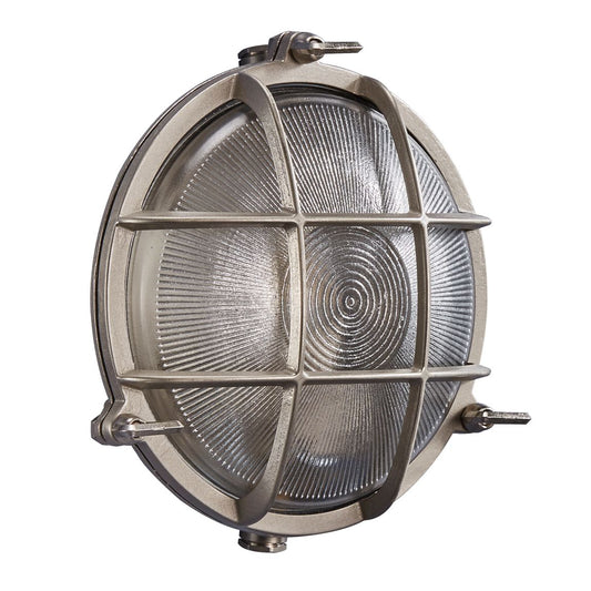 Polperro Wandlampe E27 Nickel - Voelpe