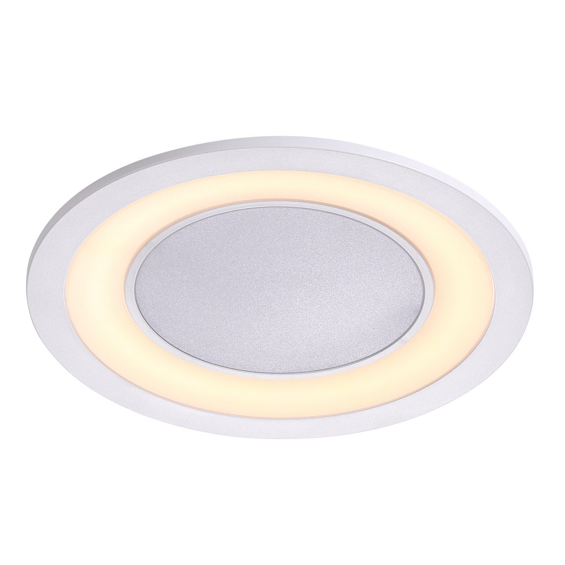 Clyde LED Einbaustrahler Ø 13 cm mit Moodmaker Dimmer Weiß - Voelpe