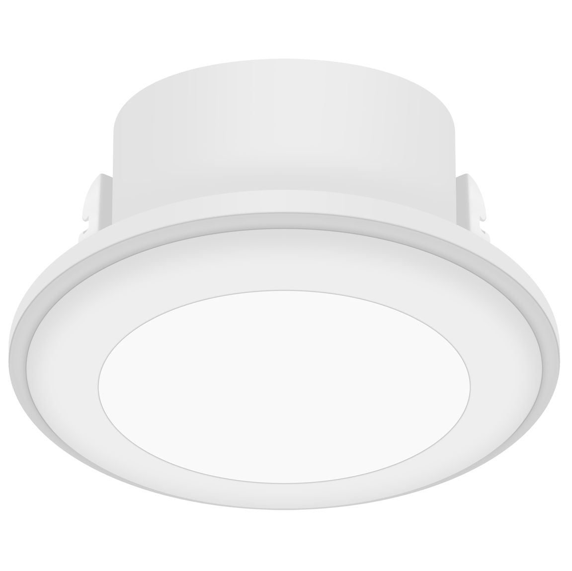 Elkton LED Einbaustrahler Ø 6,5 cm mit Moodmaker Dimmer Weiß - Voelpe