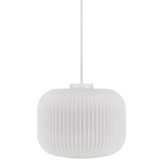 Milford Pendellampe Hängelampe Ø 30 cm Weiß