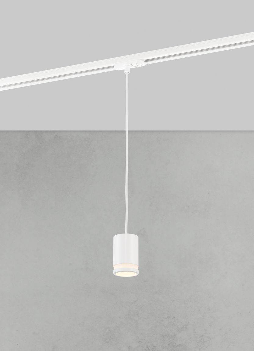 Link Rondie LED Pendelspot Hängespot Ø 6 cm Weiß Matt