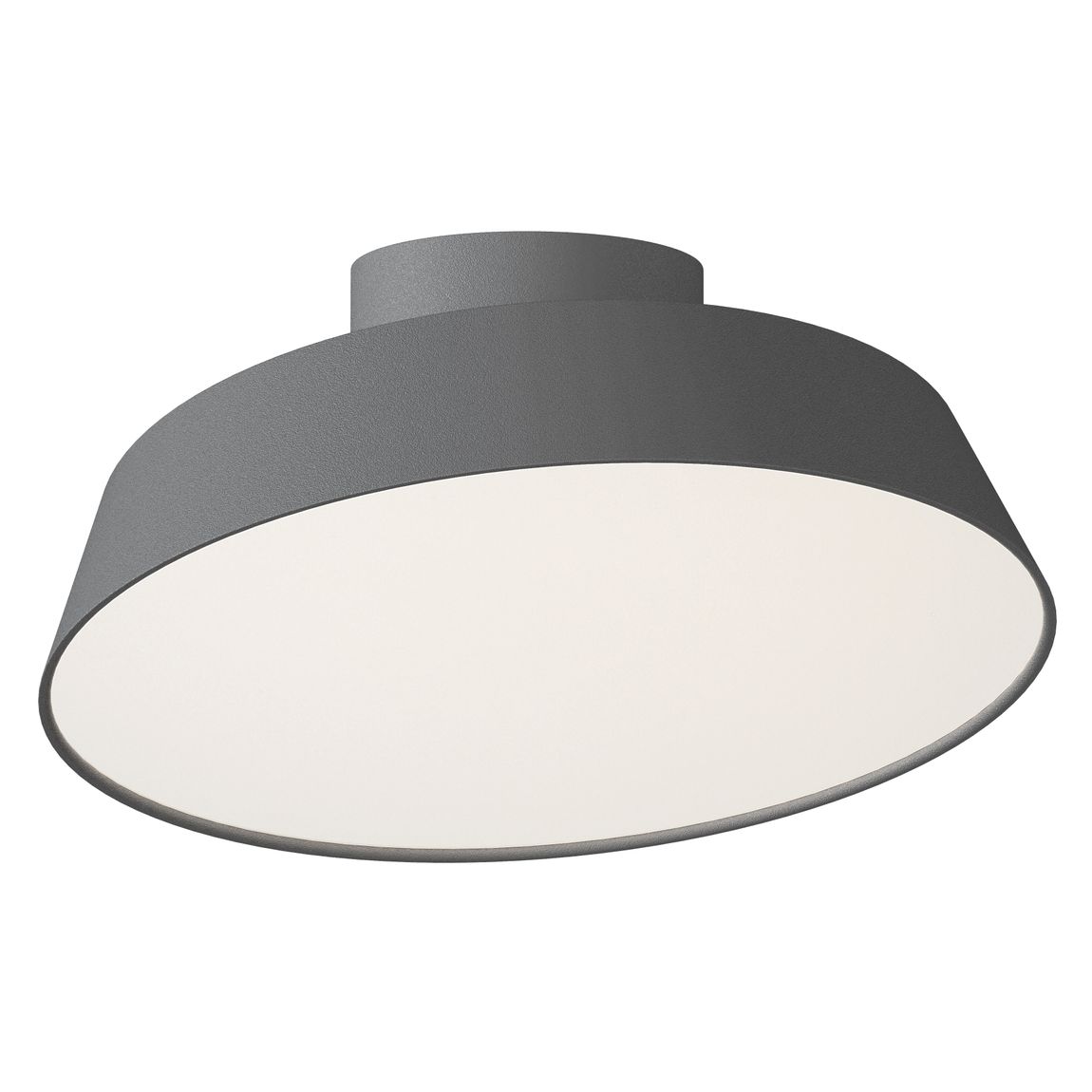 Kaito Dim Deckenlampe Ø 30 cm Grau - Voelpe