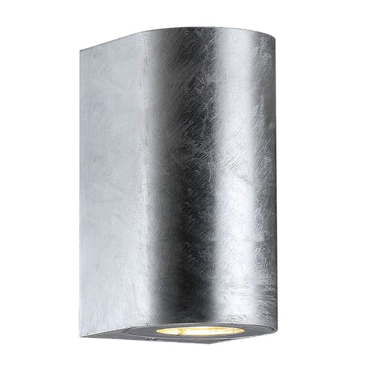 Canto Maxi Wandlampe GU10 Verzinkt