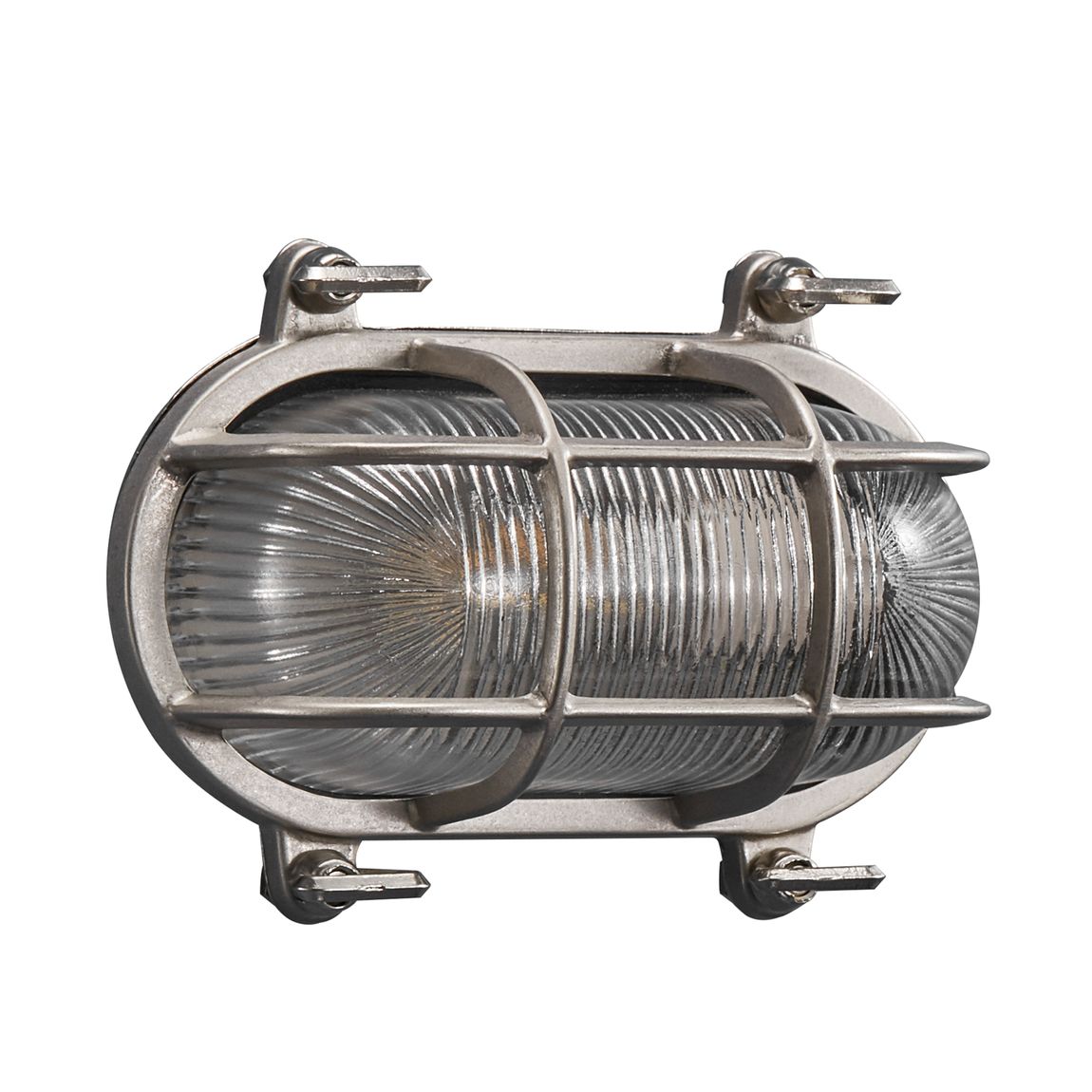 Helford Wandlampe E27 Nickel - Voelpe