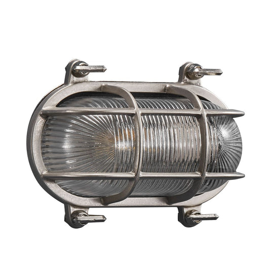 Helford Wandlampe E27 Nickel