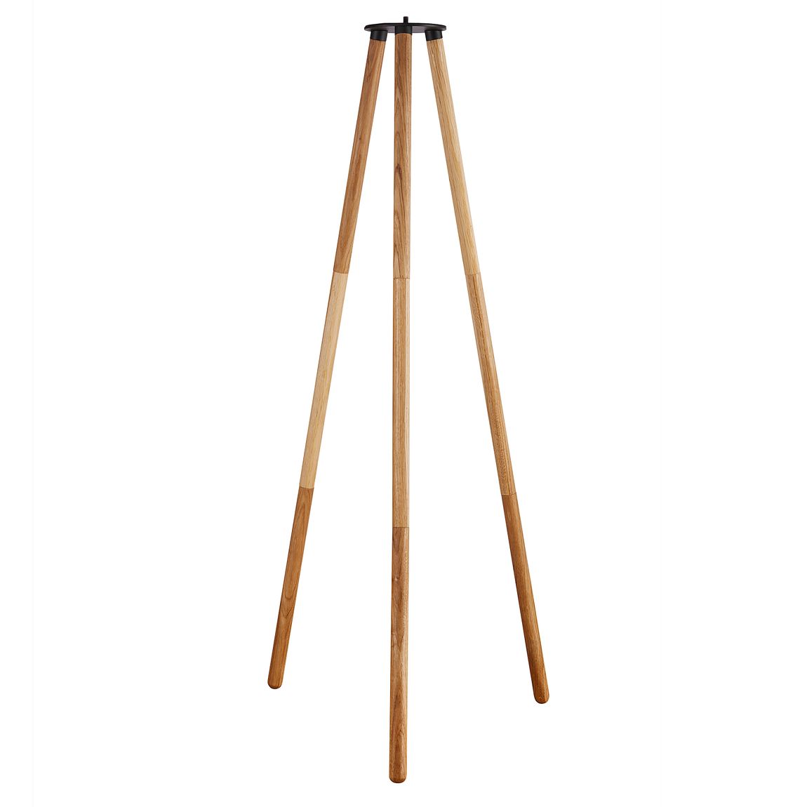 Lampenstativ Tripod für Kettle Gartenlampe Massivholz