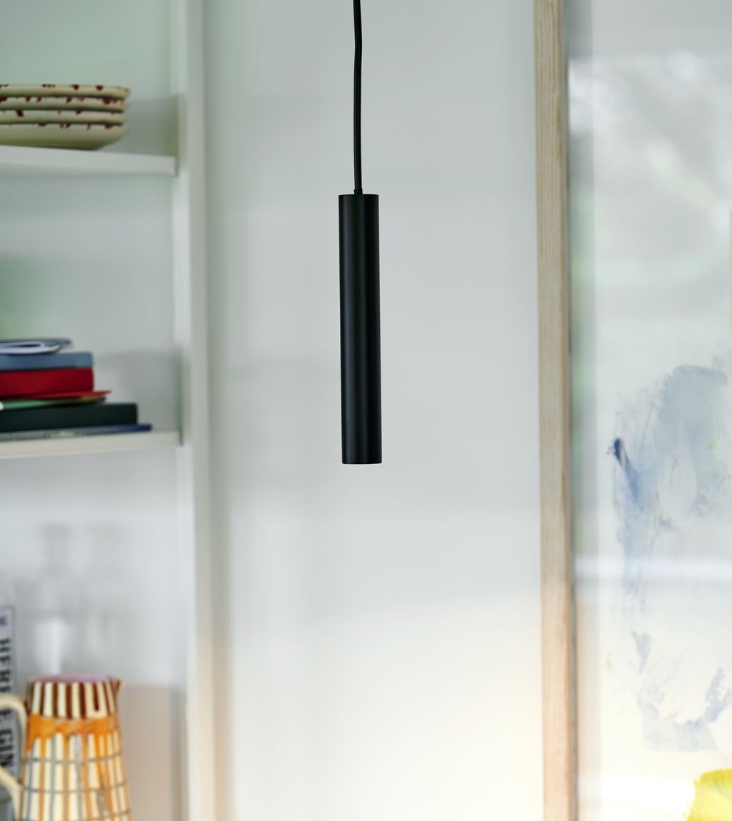 Omari Hängelampe LED Schwarz