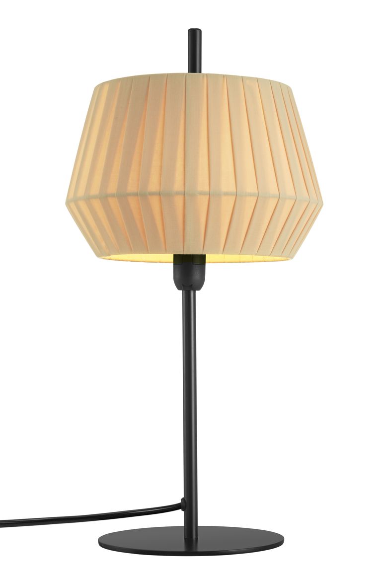 Dicte Tischlampe E14 Beige