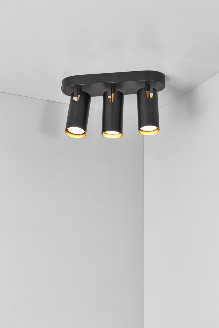 Mimi TM Deckenlampe GU10 Schwarz - Voelpe