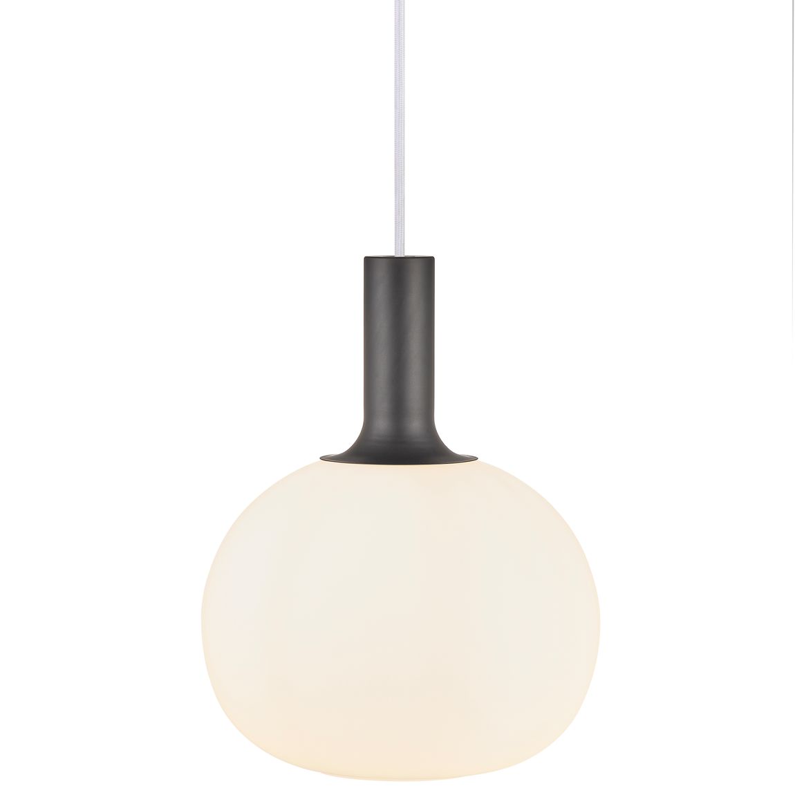 Alton Hängelampe Pendellampe Ø 25 cm Opalweiß/Messing