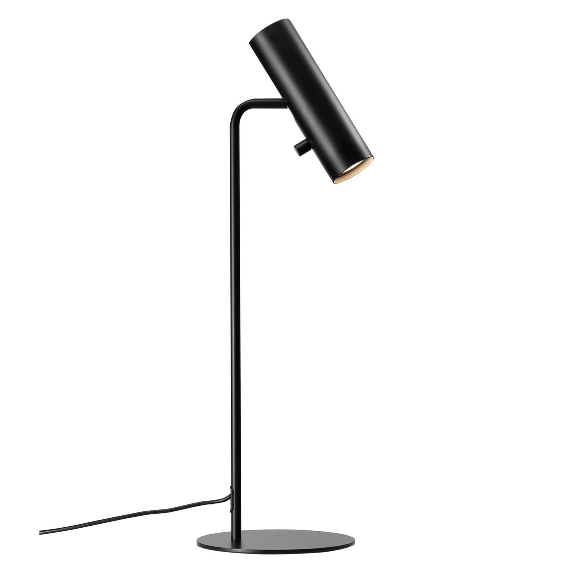 Mib Tischlampe Leselampe Ø 6 cm Schwarz