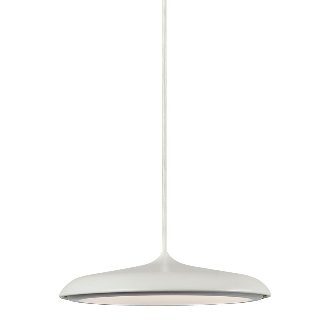 Artist Hängelampe Pendellampe Ø 25 cm Weiß