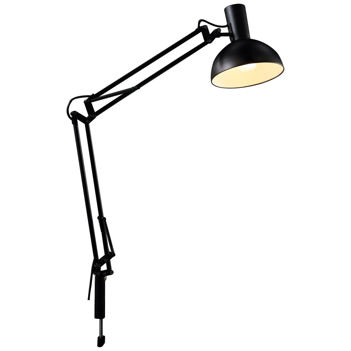 Arki Tischlampe E27 Schwarz - Voelpe