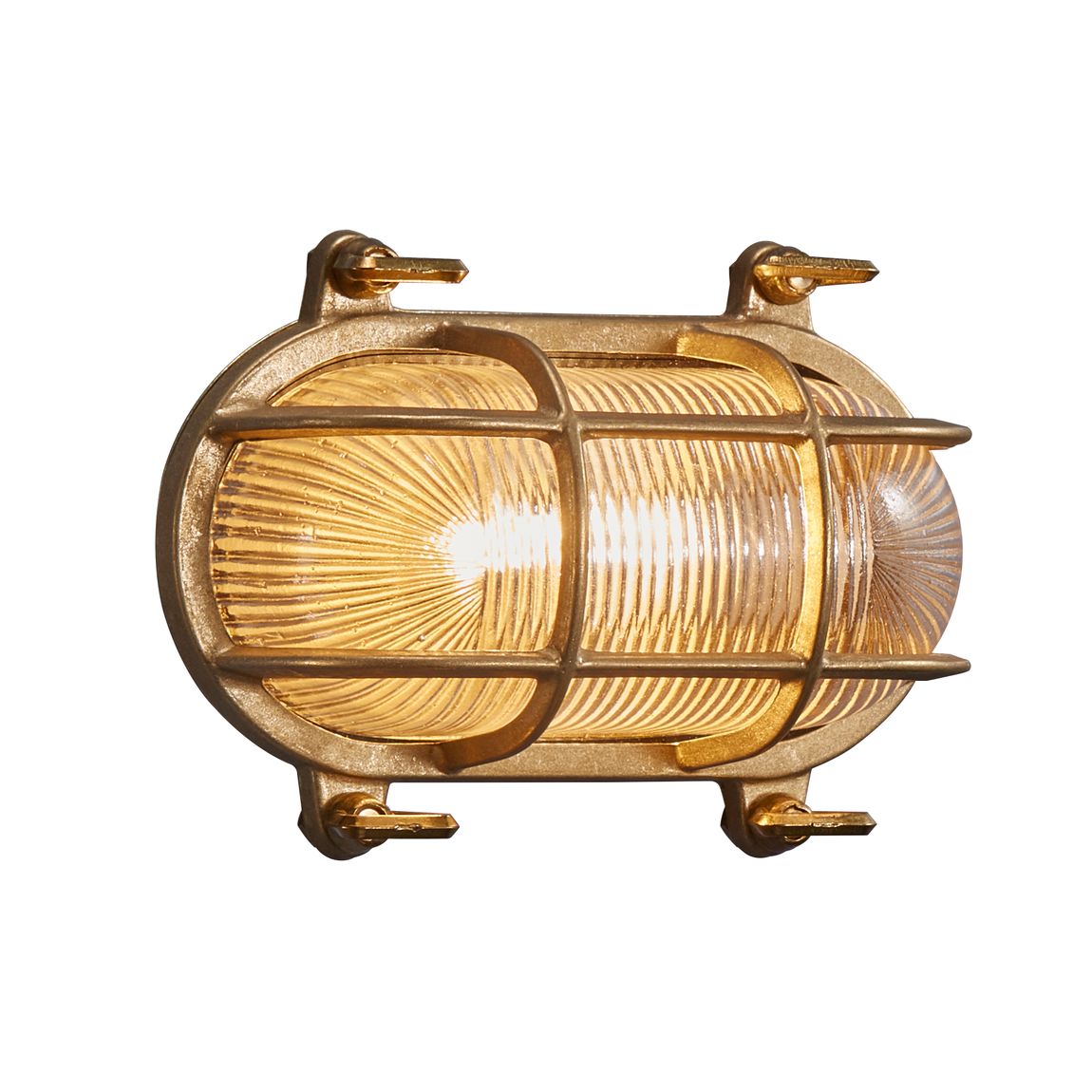 Helford Wandlampe Outdoor Messing