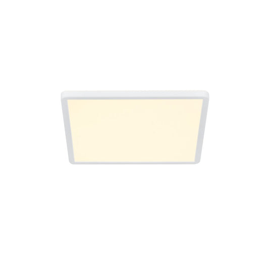 Oja Deckenlampe 29,4 x 29,4 cm Eckig mit Moodmaker Dimmer Weiß