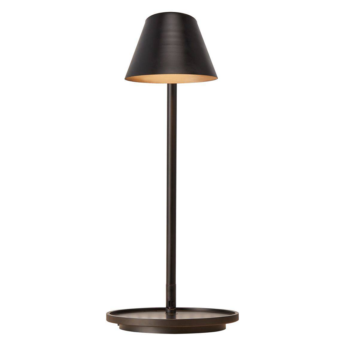 Stay Tischlampe Leselampe Ø 14,5 cm Schwarz - Voelpe