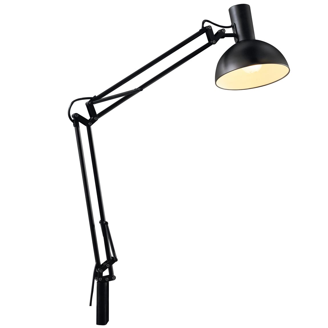 Arki Tischlampe E27 Schwarz - Voelpe