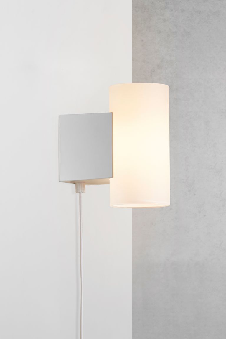 Mona Wandlampe Leselampe 16 x 8 cm Weiß