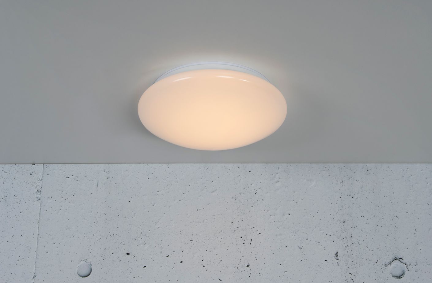 Montone Deckenlampe Badezimmerlampe Ø 25 cm Weiß