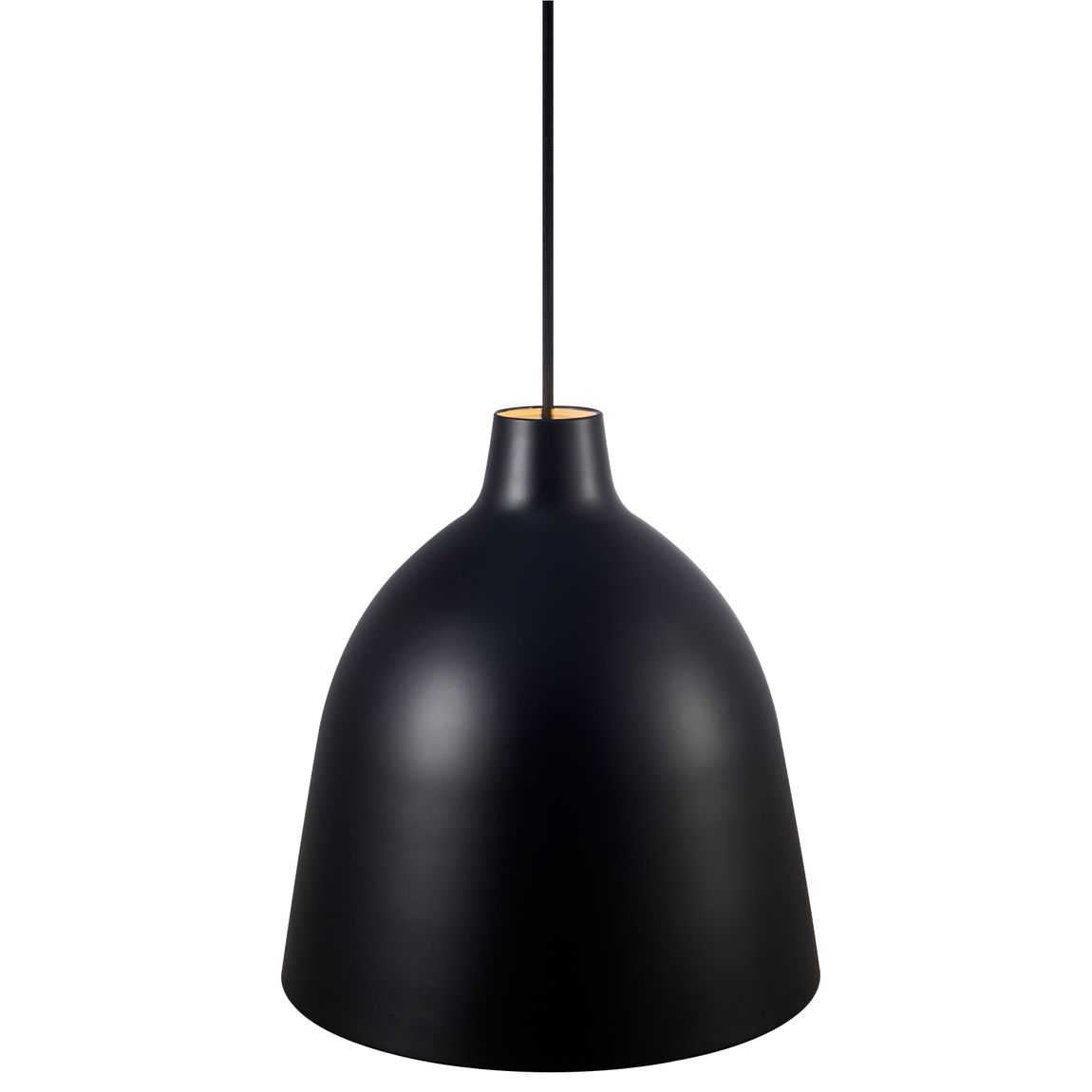 Moku Pendellampe Hängelampe Ø 29 cm Schwarz / Esche - Voelpe