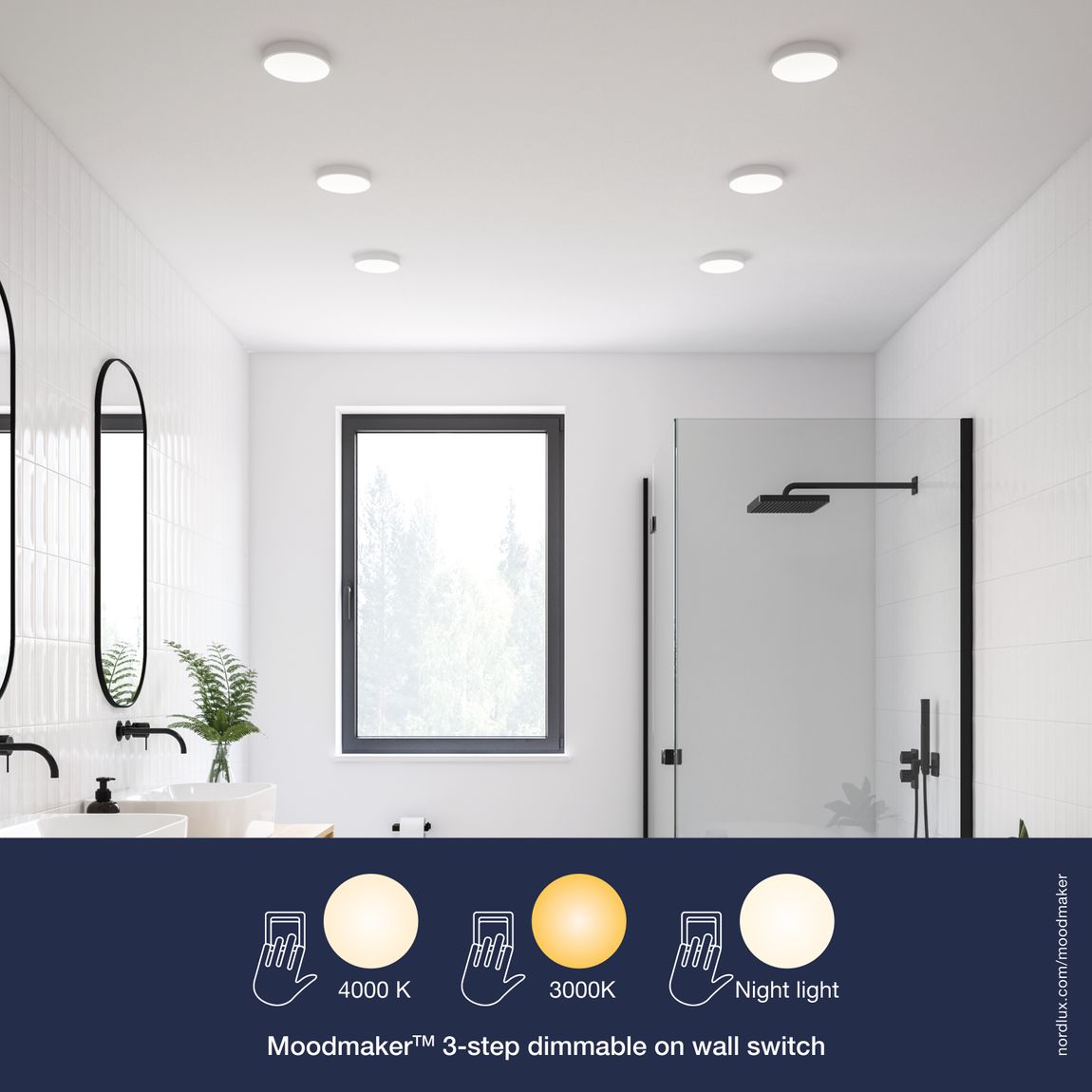 Soller 12 Deckenlampe LED Weiß