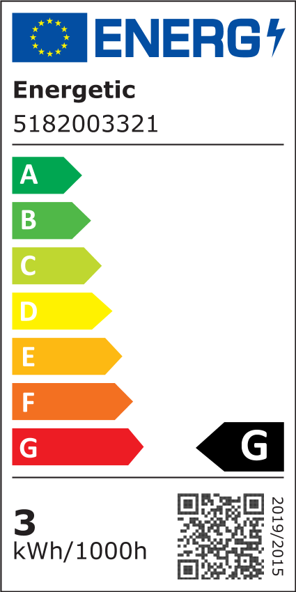 Glühbirne G45 E14 215lm Flame Gelb 3,5 Watt