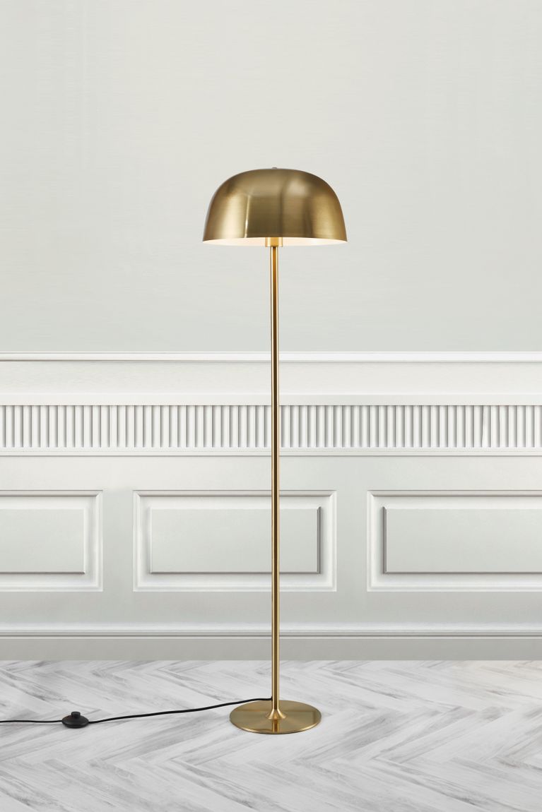 Cera Stehlampe Leselampe Messing