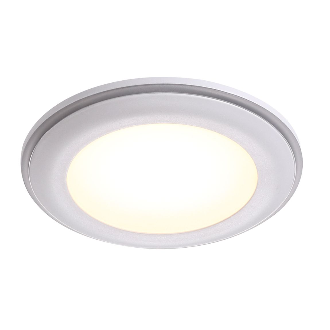 Elkton LED Einbaustrahler Ø 6,5 cm mit Moodmaker Dimmer Weiß - Voelpe