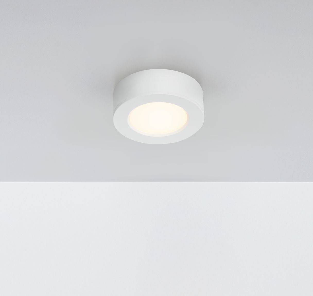 Kitchenio LED Unterschranklampe Küche Ø 6,4 cm Weiß - Voelpe