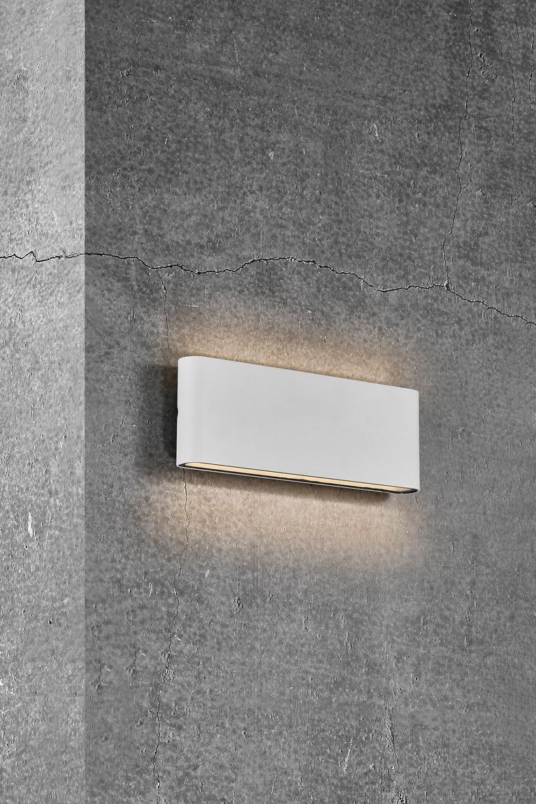 Kinver Wandlampe 26 x 9 cm Weiß